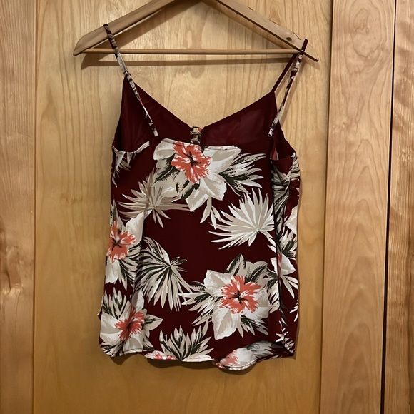 Dynamite Women’s Tank Top Blouse Cami Shirt Floral Sz US S - Picture 3 of 5